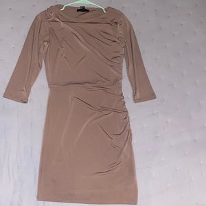 MIDI Nude Dress